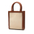 Celine B Celine Brown Light Beige Canvas Fabric Mini St Tropez Vertical Cabas Tote Italy