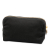Prada AB Prada Black Canvas Fabric Canapa Logo Pouch Italy