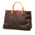Louis Vuitton B Louis Vuitton Brown Monogram Canvas Fabric Monogram Pallas MM Spain