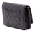 Chanel WOC Caviar Leather Quilted Flap Crossbody Black