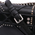 Christian Dior B Dior Black Lambskin Leather Leather Medium Studded Lambskin Diorama Flap Italy