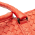 Bottega Veneta B Bottega Veneta Red Nappa Leather Leather Maxi Nappa Intrecciato Convertible Tote Italy
