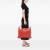 Bottega Veneta B Bottega Veneta Red Nappa Leather Leather Maxi Nappa Intrecciato Convertible Tote Italy