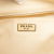 Prada B Prada Brown Canvas Fabric Large Canapa Azulejos Satchel Italy