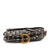 Christian Dior AB Dior Blue Navy Canvas Fabric Mini Oblique Saddle Bag Italy
