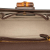 Gucci AB Gucci Brown Beige Canvas Fabric Small Jumbo GG Bamboo 1947 Top Handle Bag Italy