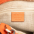 Gucci AB Gucci Orange Calf Leather Small Microguccissima Bree Satchel Italy