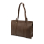 Celine B Celine Brown Dark Brown Coated Canvas Fabric Macadam Tote Italy