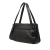 Prada B Prada Black Calf Leather Vitello Daino Pushlock Flap Italy