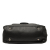 Prada B Prada Black Calf Leather Vitello Daino Pushlock Flap Italy