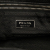 Prada B Prada Black Calf Leather Vitello Daino Pushlock Flap Italy