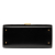 Saint Laurent Black Medium Calfskin and Suede Classic Monogram Cassandra Top Handle Bag Italy