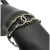 Chanel B Chanel Gold with Black Gold Plated Metal CC Faux Pearl Rhinestones Bracelet France