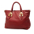 Prada B Prada Red Calf Leather Soft skin Open Convertible Shopping Tote China