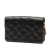 Louis Vuitton AB Louis Vuitton Black Lambskin Leather Leather Monogram Embossed Pochette Coussin Italy