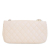 Chanel B Chanel White Caviar Leather Leather Classic Caviar East West Single Flap France