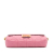 Fendi Zucca Medium Leather Shoulder Bag Pink