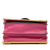 Prada B Prada Pink with Black Calf Leather Saffiano Trimmed City Cahier Crossbody Italy