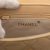 Chanel B Chanel Brown Beige Lambskin Leather Leather CC Quilted Lambskin Tassel Chain Vanity Bag Italy