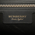 Burberry B Burberry Black Calf Leather Large Trench skin DK88 Top Handle Bag Italy