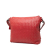 Bottega Veneta B Bottega Veneta Red Nappa Leather Leather Nappa Intrecciato Flap Crossbody Italy