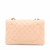 Chanel Classic Double Flap Jumbo Lambskin Leather Matelassè Handbag Beige