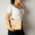 Chanel Classic Double Flap Jumbo Lambskin Leather Matelassè Handbag Beige