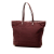 Prada B Prada Red Burgundy Nylon Fabric Tessuto Canapa Logo Tote Italy