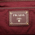 Prada B Prada Red Burgundy Nylon Fabric Tessuto Canapa Logo Tote Italy