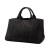 Prada B Prada Black Canvas Fabric Canapa Bijoux Satchel Italy