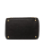 Prada B Prada Black Canvas Fabric Canapa Bijoux Satchel Italy