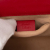 Gucci B Gucci Red Calf Leather Small Guccissima Padlock Crossbody Italy