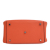 Hermès AB Hermès Orange Dark Orange Calf Leather Clemence Lindy 26 France