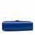 Saint Laurent Envelope Medium Lambskin Leather Embossed Shoulder Bag Blue
