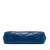 Chanel 19 Maxi Lambskin Leather Matelassè Flap Handbag Blue