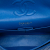 Chanel Classic Double Flap Medium Caviar Leather Matelassè Shoulder Bag Blue