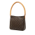 Louis Vuitton B Louis Vuitton Brown Monogram Canvas Fabric Monogram Looping MM France