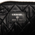 Chanel AB Chanel Black Patent Leather Leather Large Quilted Patent O Case Clutch Italy