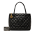 Chanel AB Chanel Black Caviar Leather Leather Caviar Medallion Tote Italy