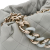 Chanel AB Chanel Gray Calf Leather CC Quilted skin Resin Bi-Color Chain Bucket Bag Italy