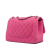 Chanel B Chanel Pink Hot Pink Caviar Leather Leather Jumbo Classic Caviar Double Flap France