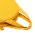 Saint Laurent AB Saint Laurent Yellow Nylon Fabric Logo Handbag France