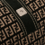 Fendi B Fendi Brown Dark Brown Canvas Fabric Zucchino Shoulder Bag Italy