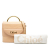 Chloé B Chloé Brown Beige Calf Leather Lizard Embossed Aby Lock Satchel Italy