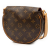 Louis Vuitton B Louis Vuitton Brown Monogram Canvas Fabric Monogram Sac Tambourine France