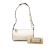 Gucci AB Gucci White Ivory Calf Leather Mini Blondie Barrel Shoulder Bag Italy