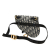 Christian Dior B Dior Blue Canvas Fabric Oblique Saddle Belt Bag Italy