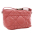 Christian Dior AB Dior Pink Blush Calf Leather Small skin Macrocannage Diortravel Nomad Pouch Italy