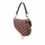 Christian Dior Saddle Canvas No Strap Handbag Red