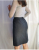 Celine Wool dark grey skirt